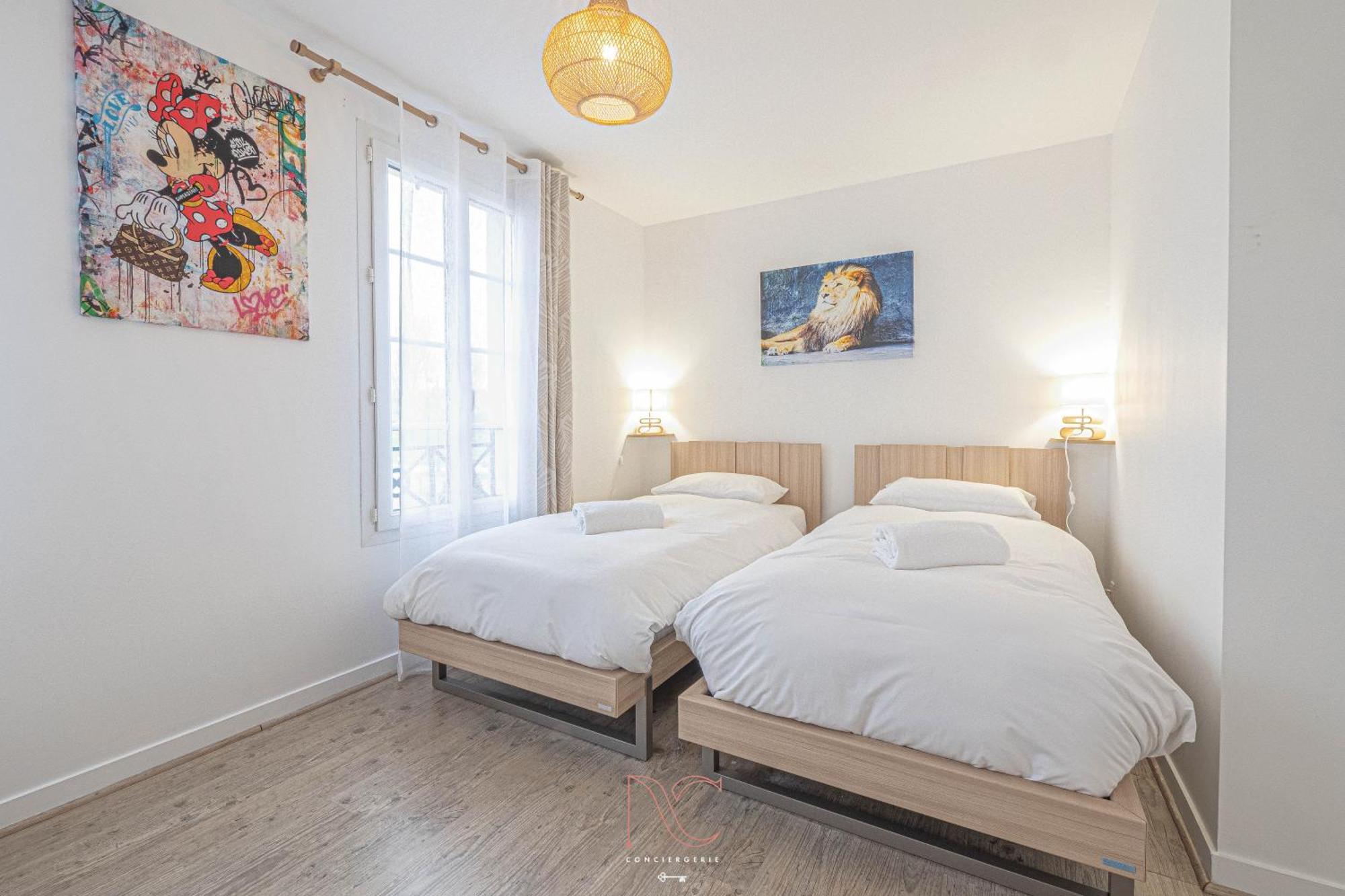 *Disneyland-Paris* 7Pers, Wifi, Parking Bailly-Romainvilliers Eksteriør bilde