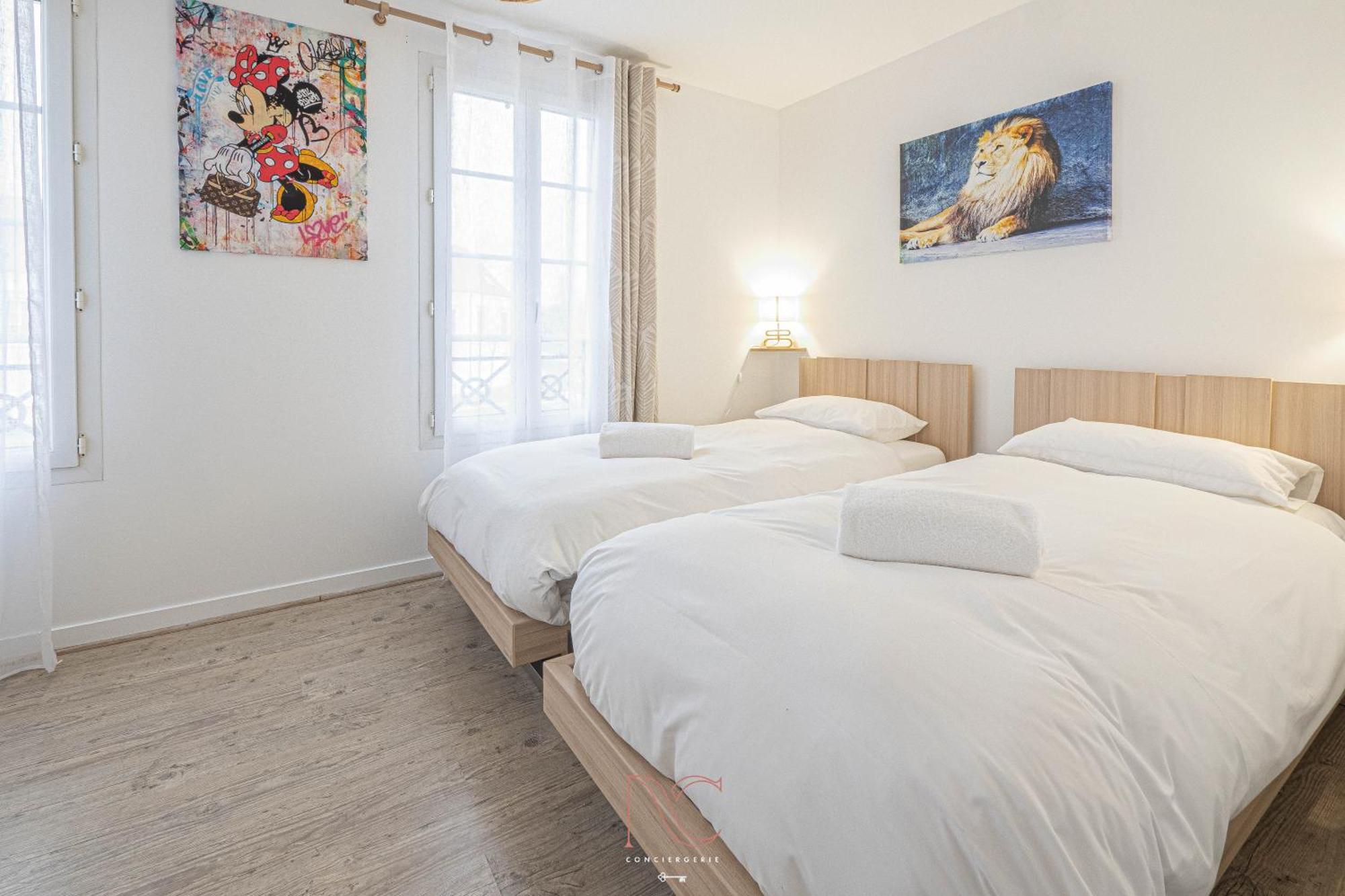 *Disneyland-Paris* 7Pers, Wifi, Parking Bailly-Romainvilliers Eksteriør bilde